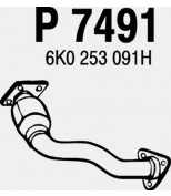 FENNO STEEL - P7491 - Трубопровод выпускной VW GOLF / POLO 1.9D 91-99